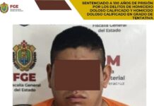 FGE Veracruz logra sentencia de 100 años de cárcel a multihomicida