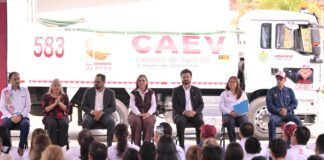 Amplía Rocío Nahle capacidad de respuesta para contingencias con 30 pipas para la CAEV.
