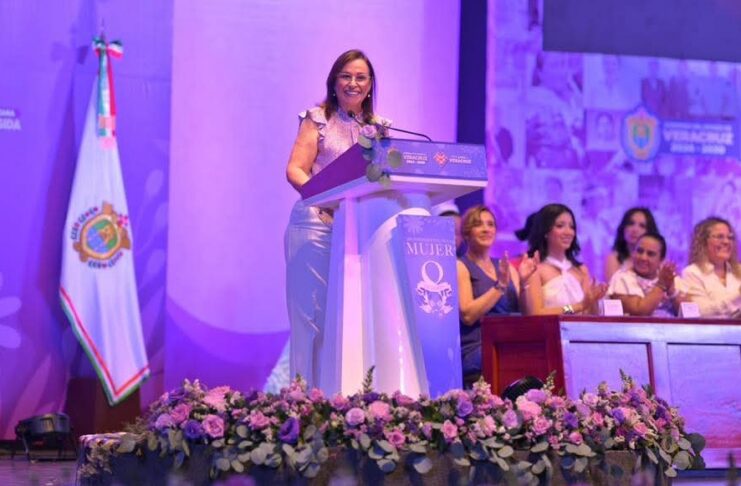 Trabajamos por un Veracruz libre de violencia con justicia e igualdad para las mujeres: Rocío Nahle