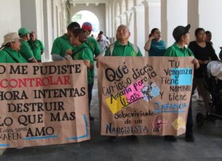 Familiares de Karen exigen justicia por violencia vicaria ; llevan casi dos años sin ver a su bebé..