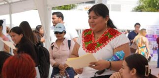 Con 561 vacantes, realizan en Tuxpan la segunda Feria de Empleo para las Mujeres