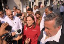 Nahle encabeza Mesa de Seguridad en Córdoba y destaca reducción de extorsiones en Veracruz.