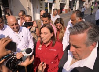 Nahle encabeza Mesa de Seguridad en Córdoba y destaca reducción de extorsiones en Veracruz.