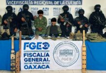 Veracruz y Oaxaca desarticulan casa de seguridad de célula delictiva