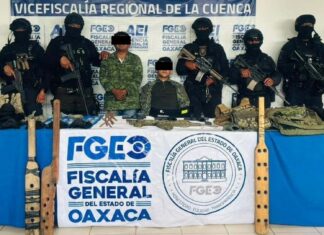 Veracruz y Oaxaca desarticulan casa de seguridad de célula delictiva