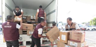Camionetitas de la Salud garantizan medicamentos en 10 centros de salud y el Hospital de Tlalixcoyan.