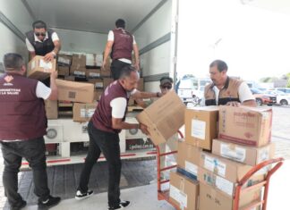 Camionetitas de la Salud garantizan medicamentos en 10 centros de salud y el Hospital de Tlalixcoyan.