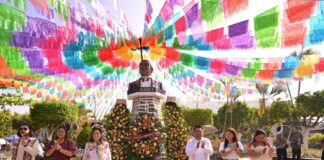 En aniversario de Juárez, Rocío Nahle anuncia rehabilitación carretera en la Huasteca.