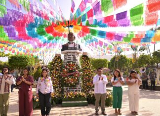 En aniversario de Juárez, Rocío Nahle anuncia rehabilitación carretera en la Huasteca.