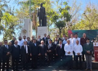 Masones destacan la vigencia del legado de Benito Juárez y defensa de la soberanía nacional.
