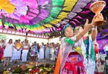 Entre juegos y saberes, SEV fomenta la identidad cultural en Cumbre Tajín.