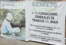 Sindicato de Cultura en Veracruz presenta demandas; INAH acuerda reunión de seguimiento