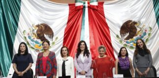 Las mujeres construimos y debemos ser las guardianas de la moderna democracia mexicana: Kenia López Rabadán