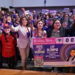 Conmemoran quinto aniversario de Ley Olimpia con billete de Lotería.