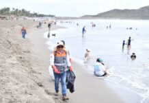 En buen estado playas del puerto; PMA intensifica monitoreo por afluencia turística.