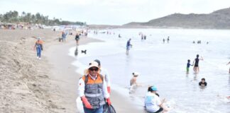 En buen estado playas del puerto; PMA intensifica monitoreo por afluencia turística.