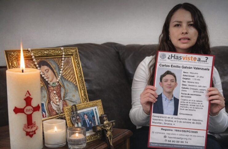 Se extiende convocatoria de madre de Carlos Emilio, joven desaparecido en Mazatlán, a protestar durante partido México – Portugal