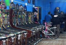 FGR asegura 25 máquinas tragamonedas y detiene a una persona en Perote Veracruz