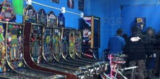 FGR asegura 25 máquinas tragamonedas y detiene a una persona en Perote Veracruz