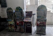 Asegura FGR 19 máquinas tragamonedas en Jamapa y Pánuco Veracruz