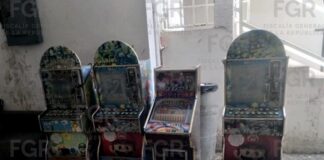 Asegura FGR 19 máquinas tragamonedas en Jamapa y Pánuco Veracruz