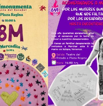 Marcha 8M en Xalapa