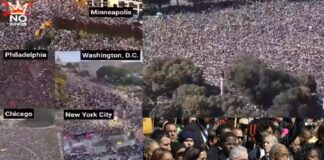 Millones salen a las calles en EEUU por tercera vez contra el Gobierno de Trump