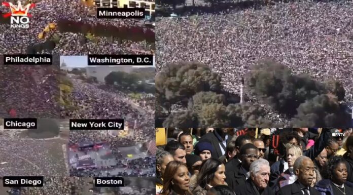 Millones salen a las calles en EEUU por tercera vez contra el Gobierno de Trump