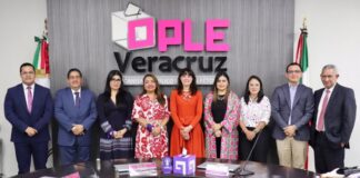 Consejera Electoral, Dania Paola Ravel Cuevas, destaca trabajo conjunto entre INE y el OPLE en Veracruz