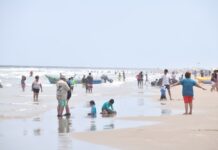 Incrementa afluencia turística en Tuxpan; playas limpias y seguras por Semana Santa