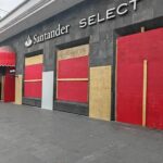 Locales del centro de Xalapa son protegidos previo a marcha del 8M.