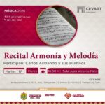 CEVART abre sus puertas a ciclo de recitales gratuitos durante marzo