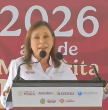 #Video: Rocío Nahle anuncia apoyo extra a pescadores que tienen tarjetas Bienpesca en Veracruz .
