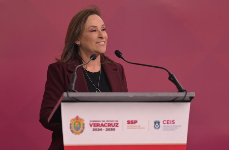 Rocío Nahle reafirma que en seguridad el pacto es con la sociedad