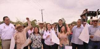 Cumple Rocío Nahle con construcción de 18 km de carretera Hidalgotitlán–Uxpanapa