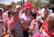 Ustedes nunca más volverán a ser ignorados: Rocío Nahle, al pueblo de El Naranjal