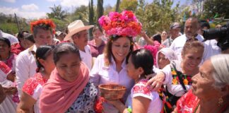 Ustedes nunca más volverán a ser ignorados: Rocío Nahle, al pueblo de El Naranjal
