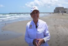 #Video: Rocío Nahle supervisó labores de atención en playa de Santa Anna #Boca del Río