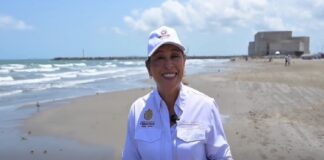 #Video: Rocío Nahle supervisó labores de atención en playa de Santa Anna #Boca del Río