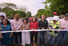 Rocío Nahle reivindica al sur con la entrega de 14 km del camino Las Choapas–El Paralelo
