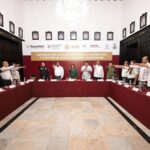 Rosa María instala Consejo de Seguridad Pública Municipal en Veracruz.