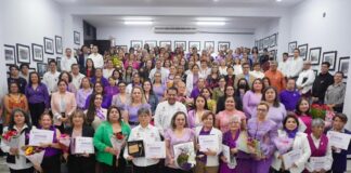 Reconocen en STPSP la vocación y trayectoria de sus servidoras públicas