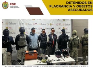 Gracias a denuncias ciudadanas caen tres en cateos de fuerzas federales y estatales en Xalapa.