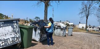 #Xalapa: Realizan limpieza en panteones para evitar la propagación del mosco transmisor de dengue.