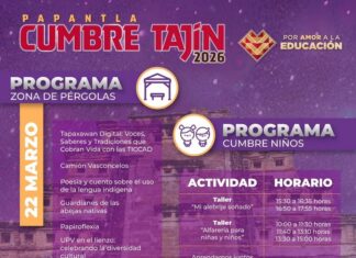 Entre juegos y saberes, SEV fomenta la identidad cultural en Cumbre Tajín.