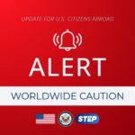 Emiten Alerta mundial de seguridad para ciudadanos estadounidenses .