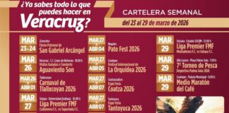 Veracruz está de moda: municipios ofrecen actividades culturales y festivales.