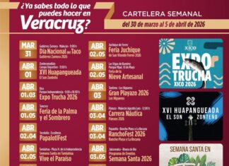 Inicia Semana Santa con actividades turísticas en municipios de Veracruz.