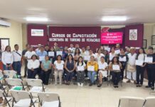 Rumbo a Cumbre Tajín, refuerza SECTUR capacitación en Papantla .