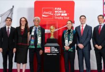 Presidenta Sheinbaum presenta trofeo de la Copa Mundial de Fútbol 2026